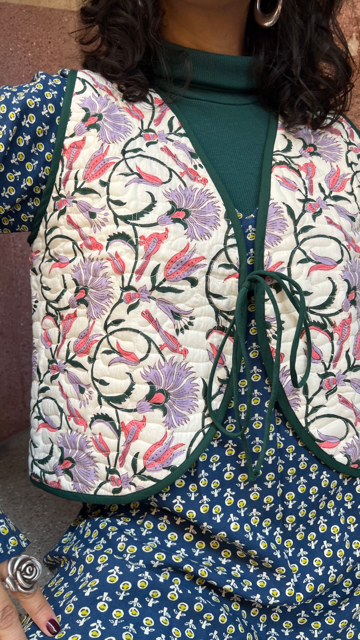 Gayle Cotton Quilted Vest