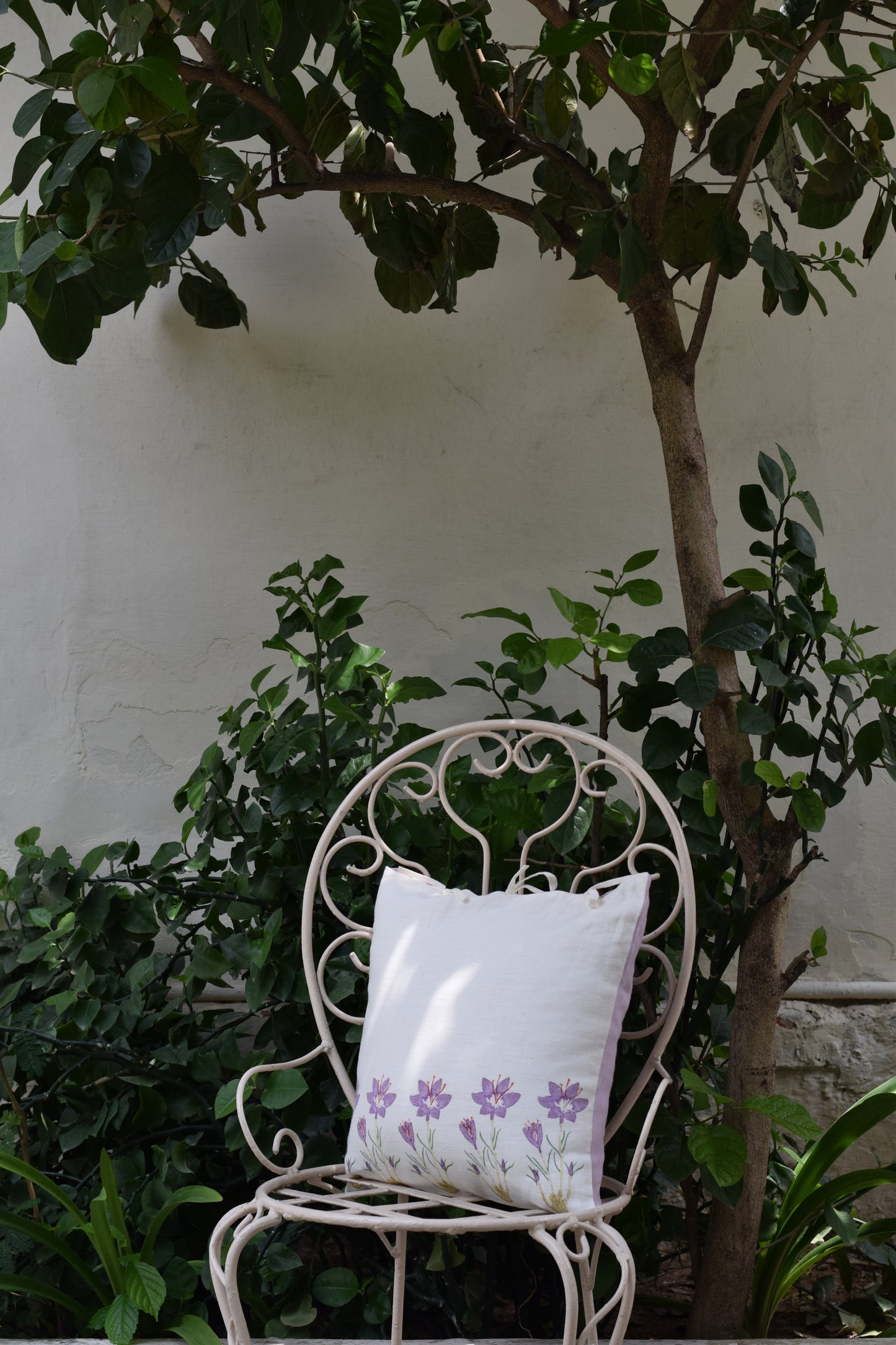 Zafran Linen Cushion Cover