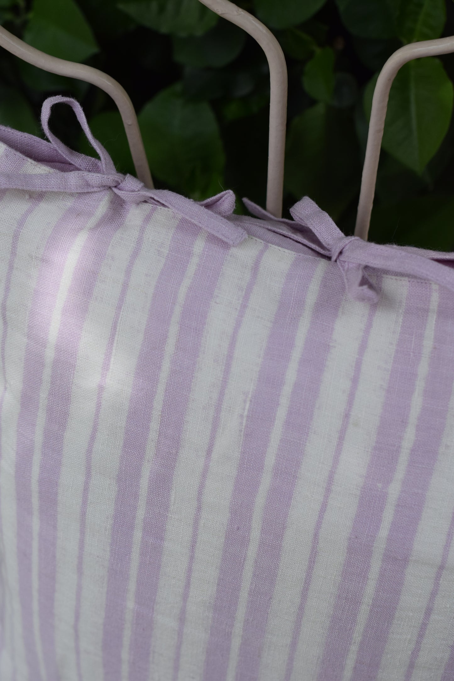 Jamuni Rekh Linen Cushion Cover
