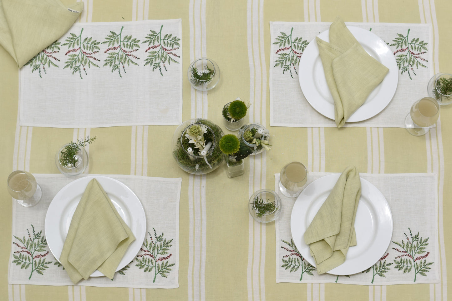 Kurumulak Linen Placemat Set