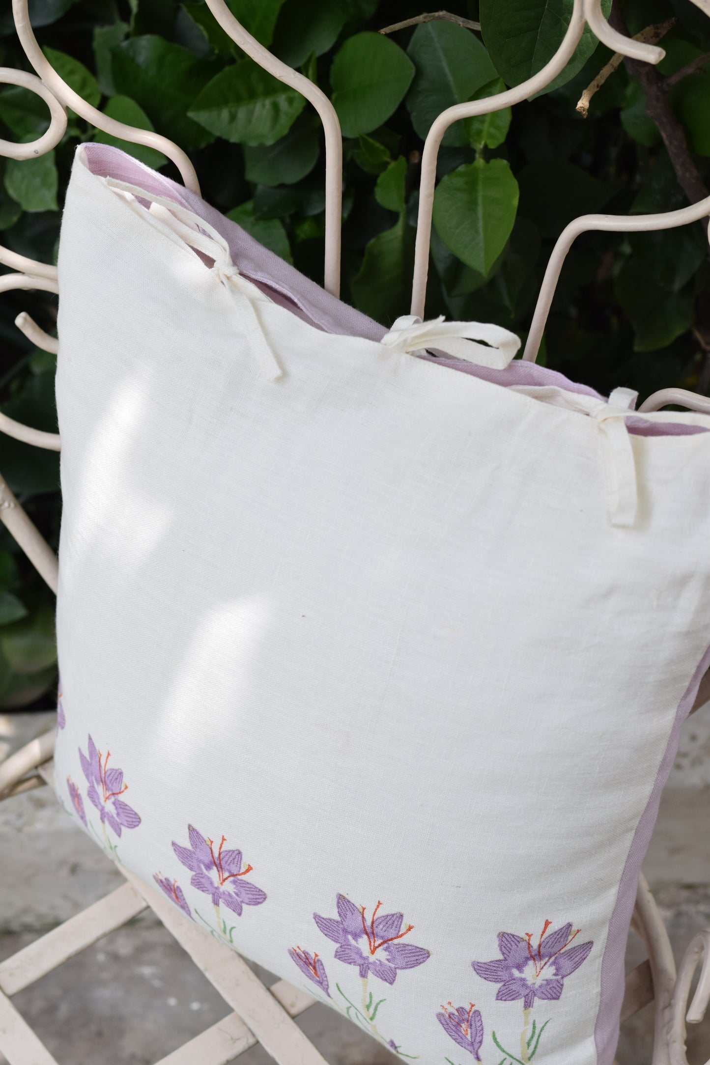 Zafran Linen Cushion Cover