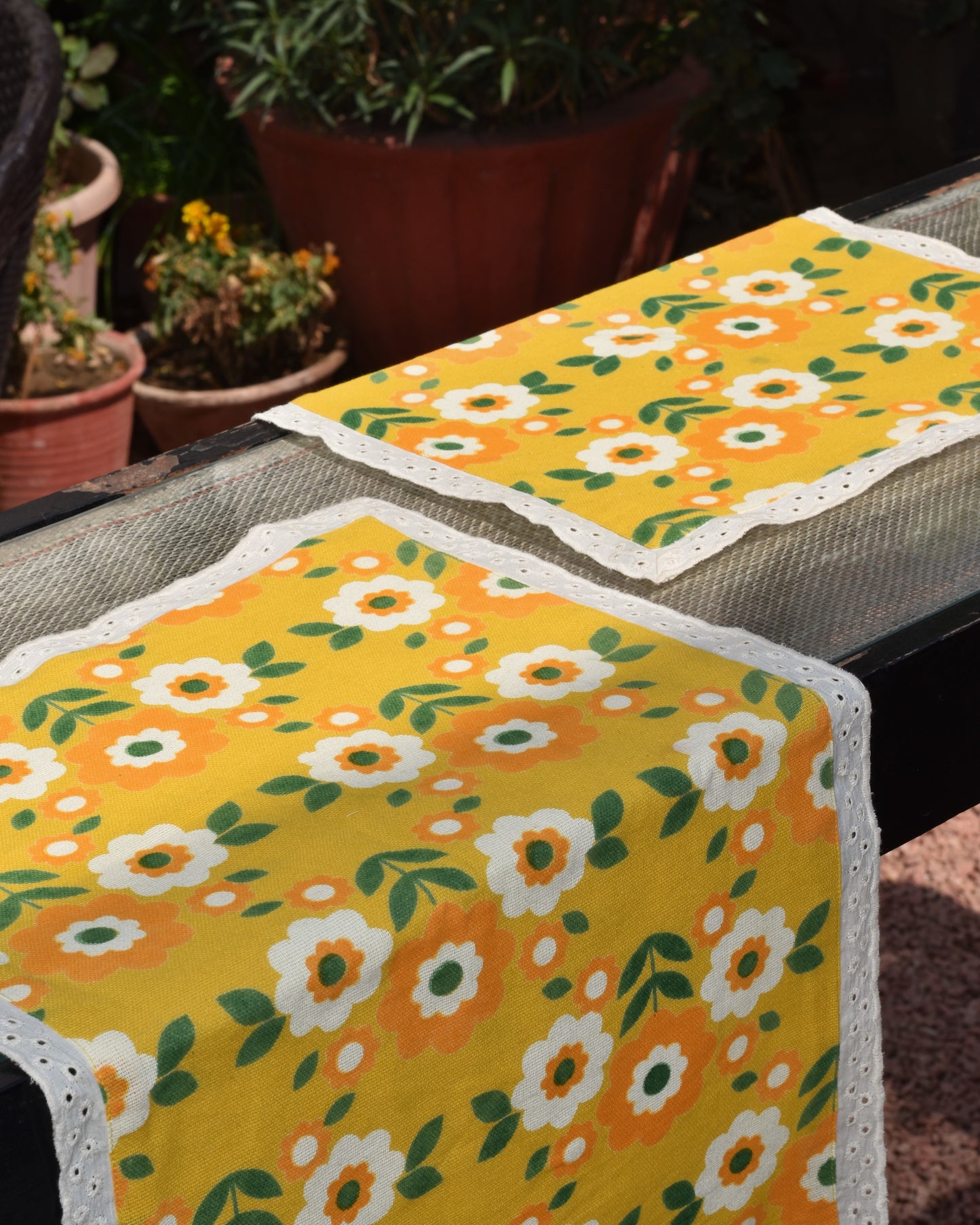 Daisy Cotton Placemat Set