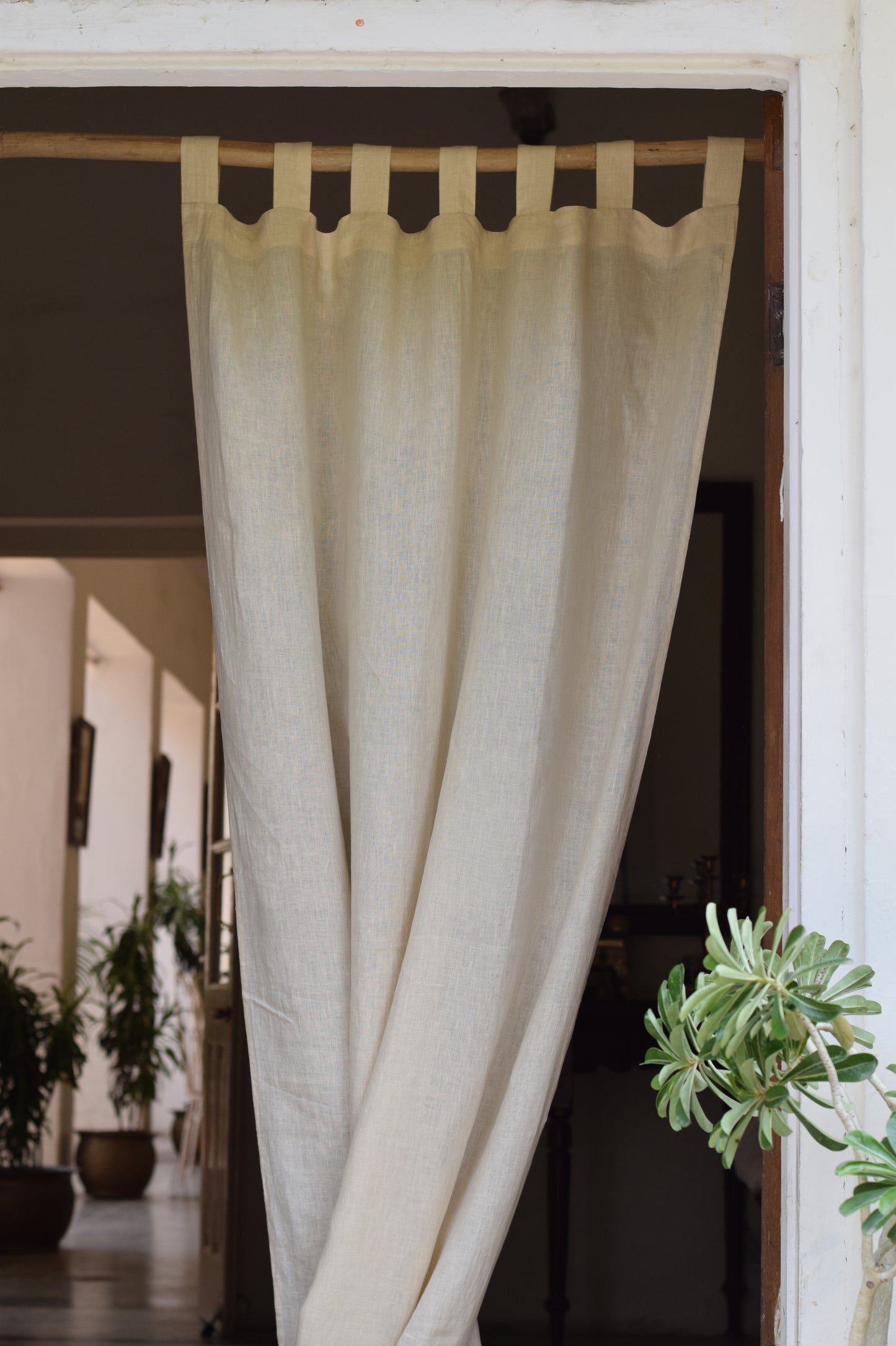 Badaami Linen Curtain