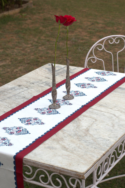 Willingdon Red Table Runner