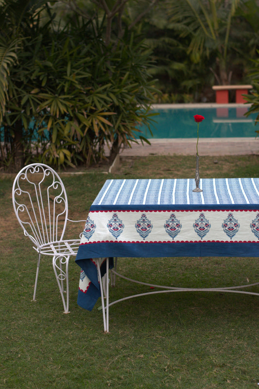 Wellingdon Blue Table Cover