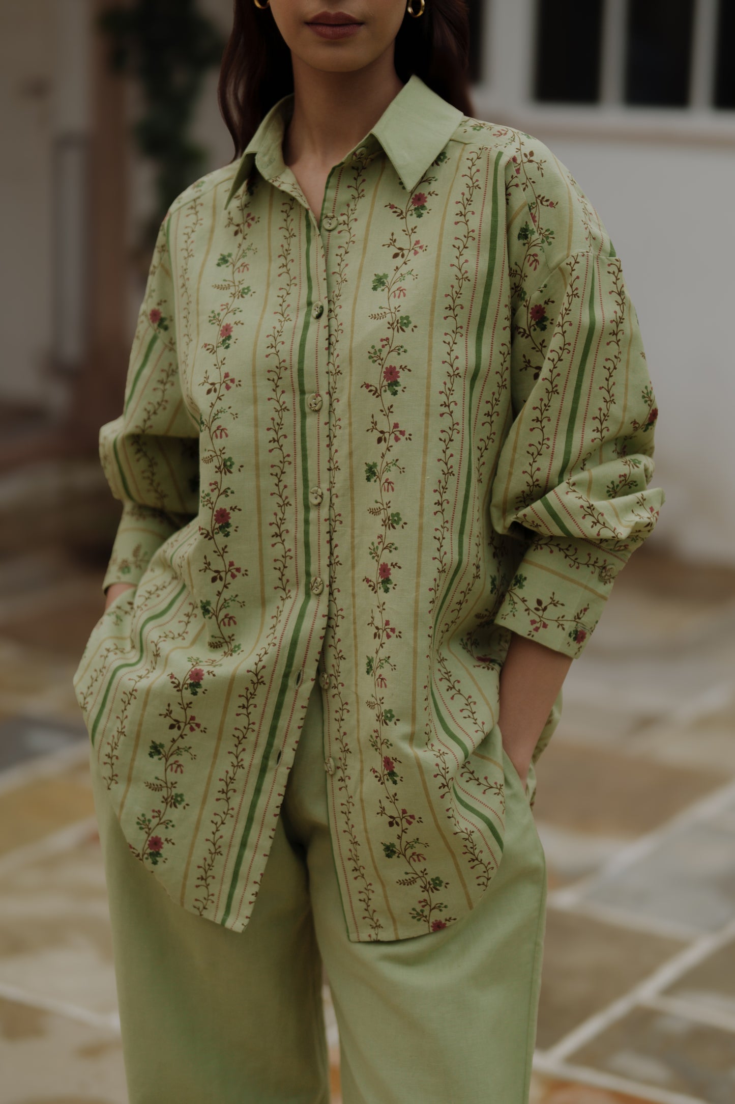 Kyoto Shirt Green