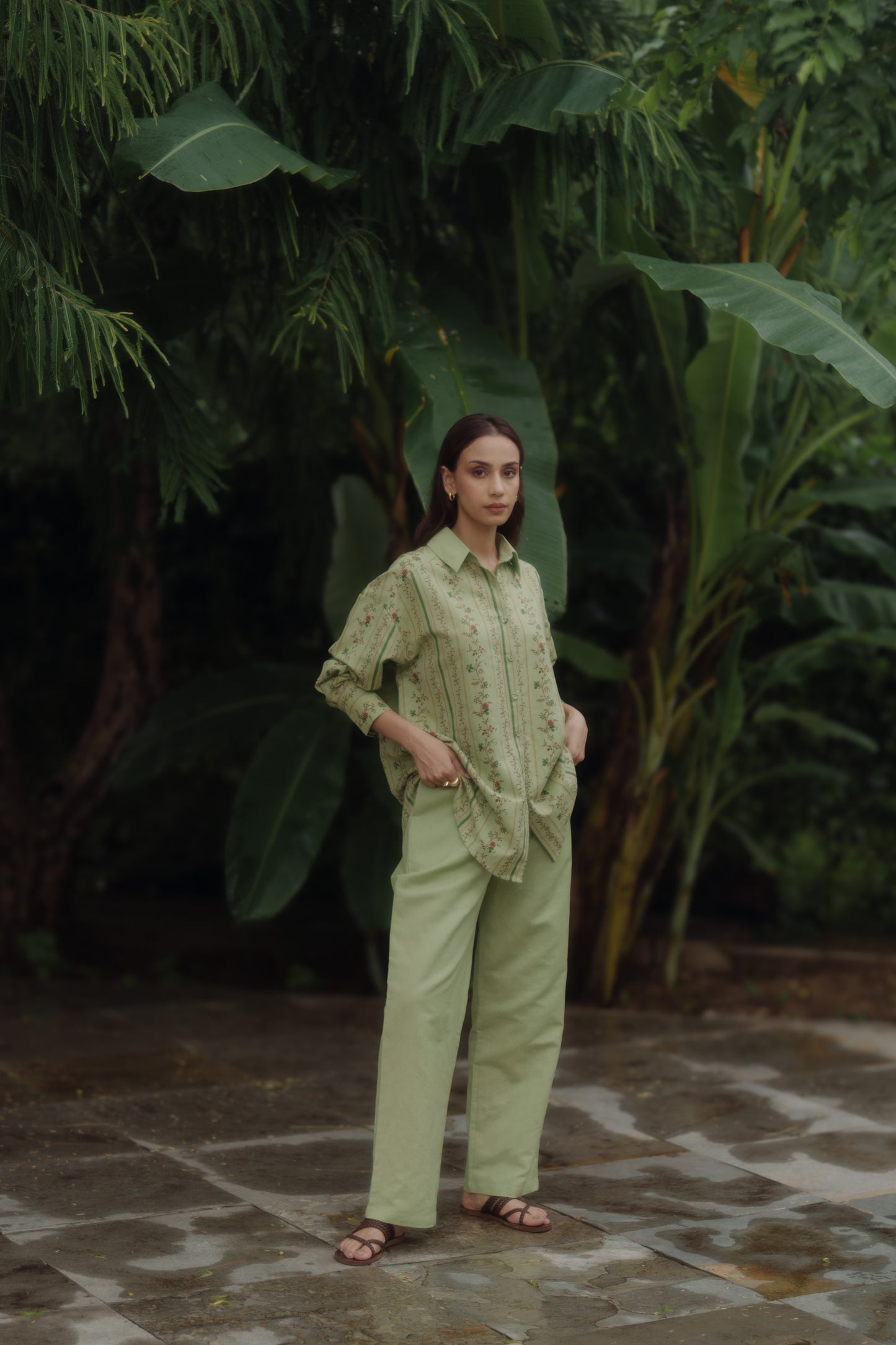 Kyoto Shirt Green