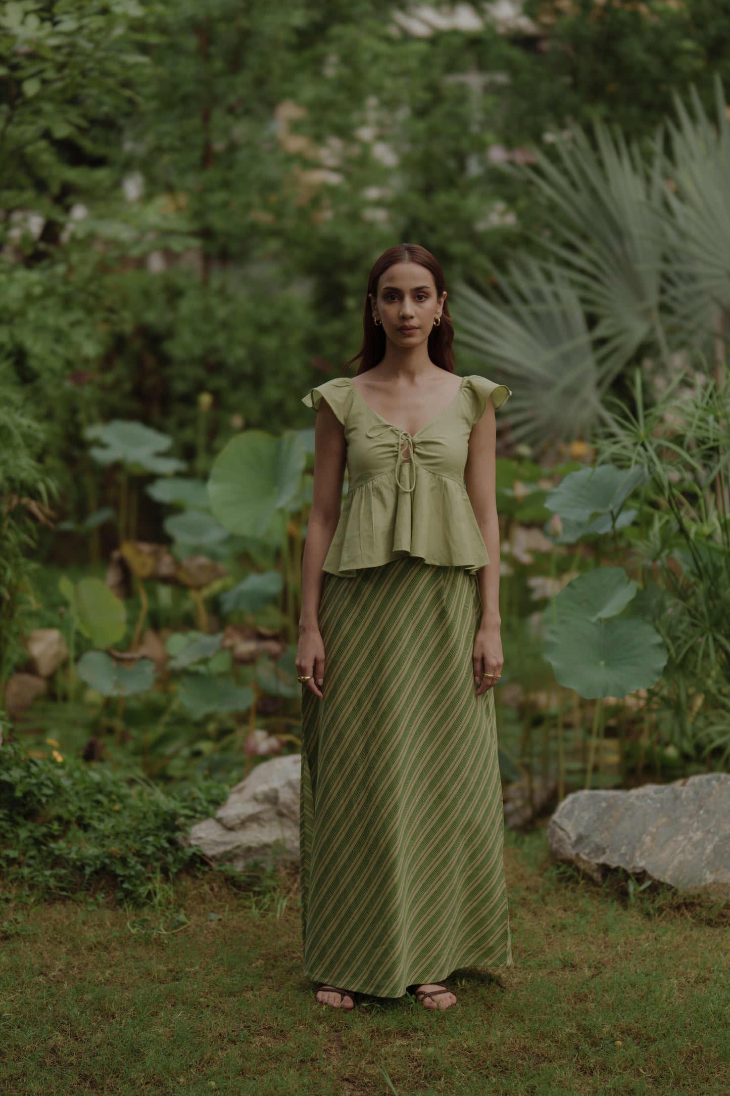 Skara Skirt Green