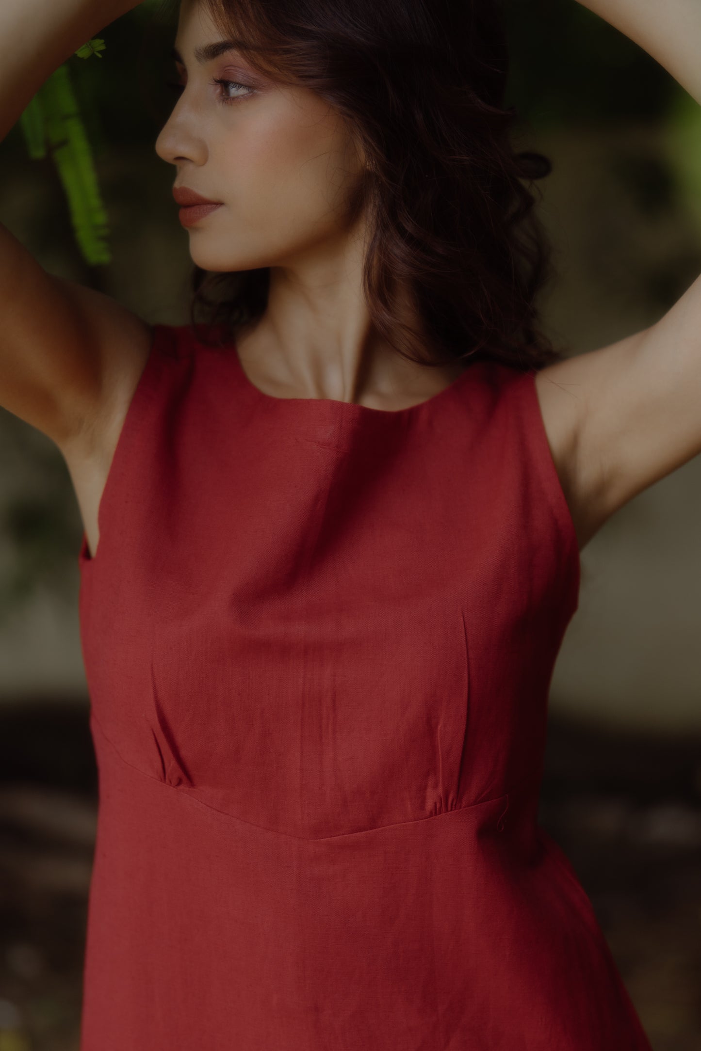 Ribe Dress Red