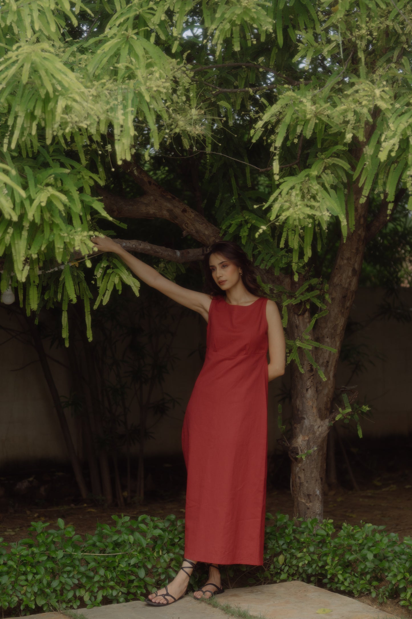 Ribe Dress Red