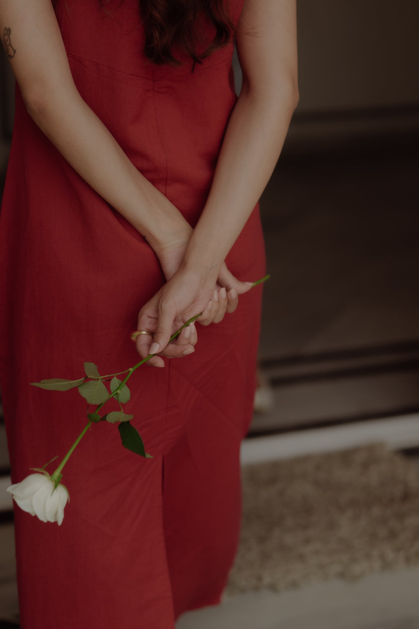 Ribe Dress Red