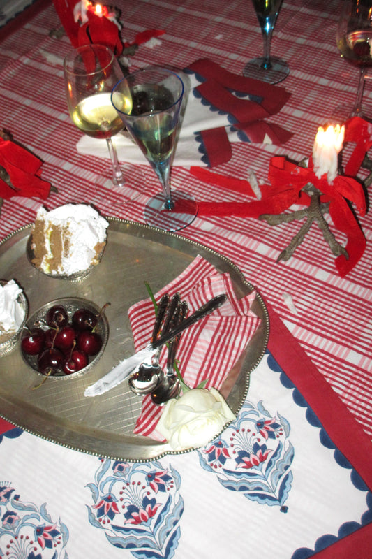 Willingdon Red Placemat Set