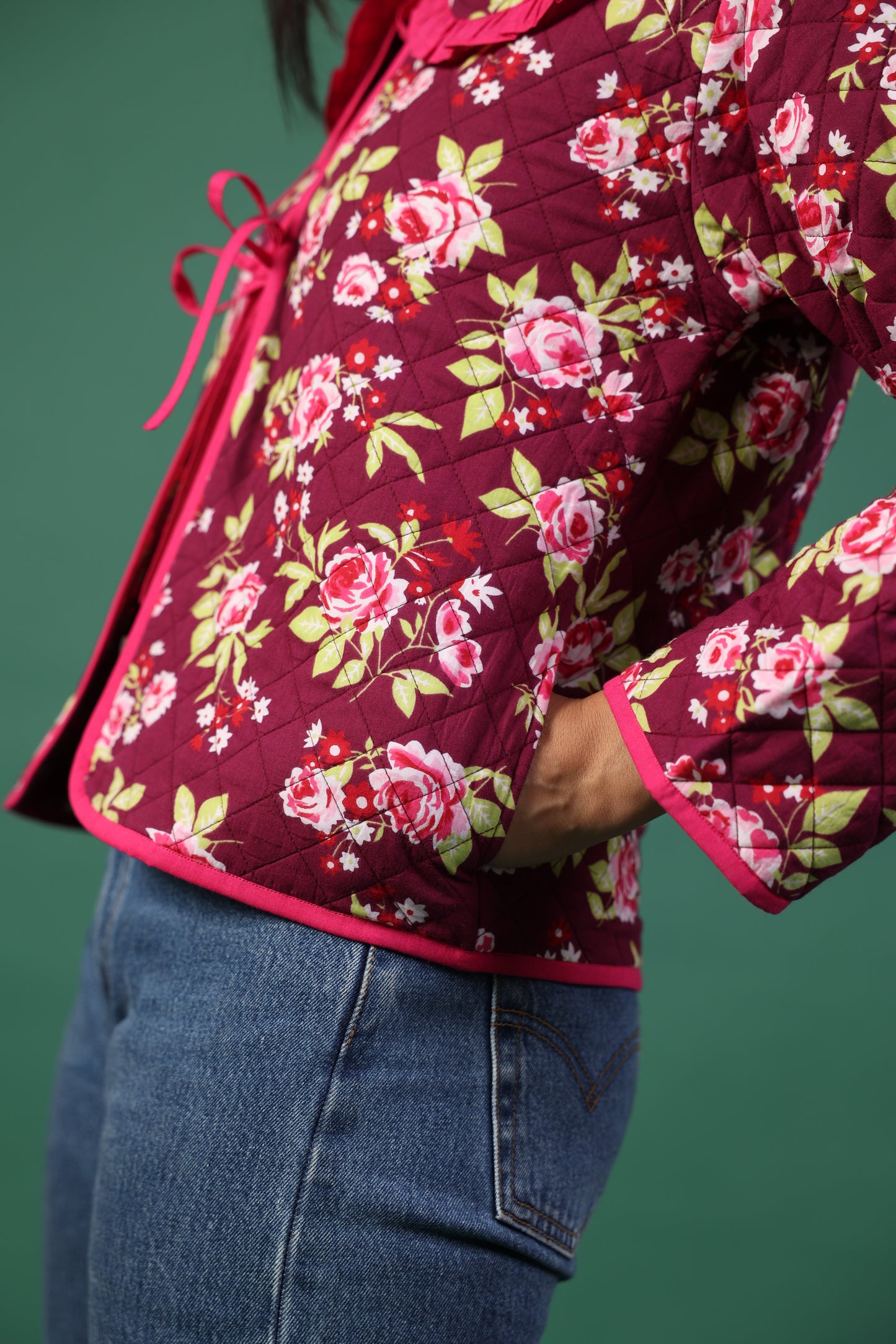Cleo Jacket Plum