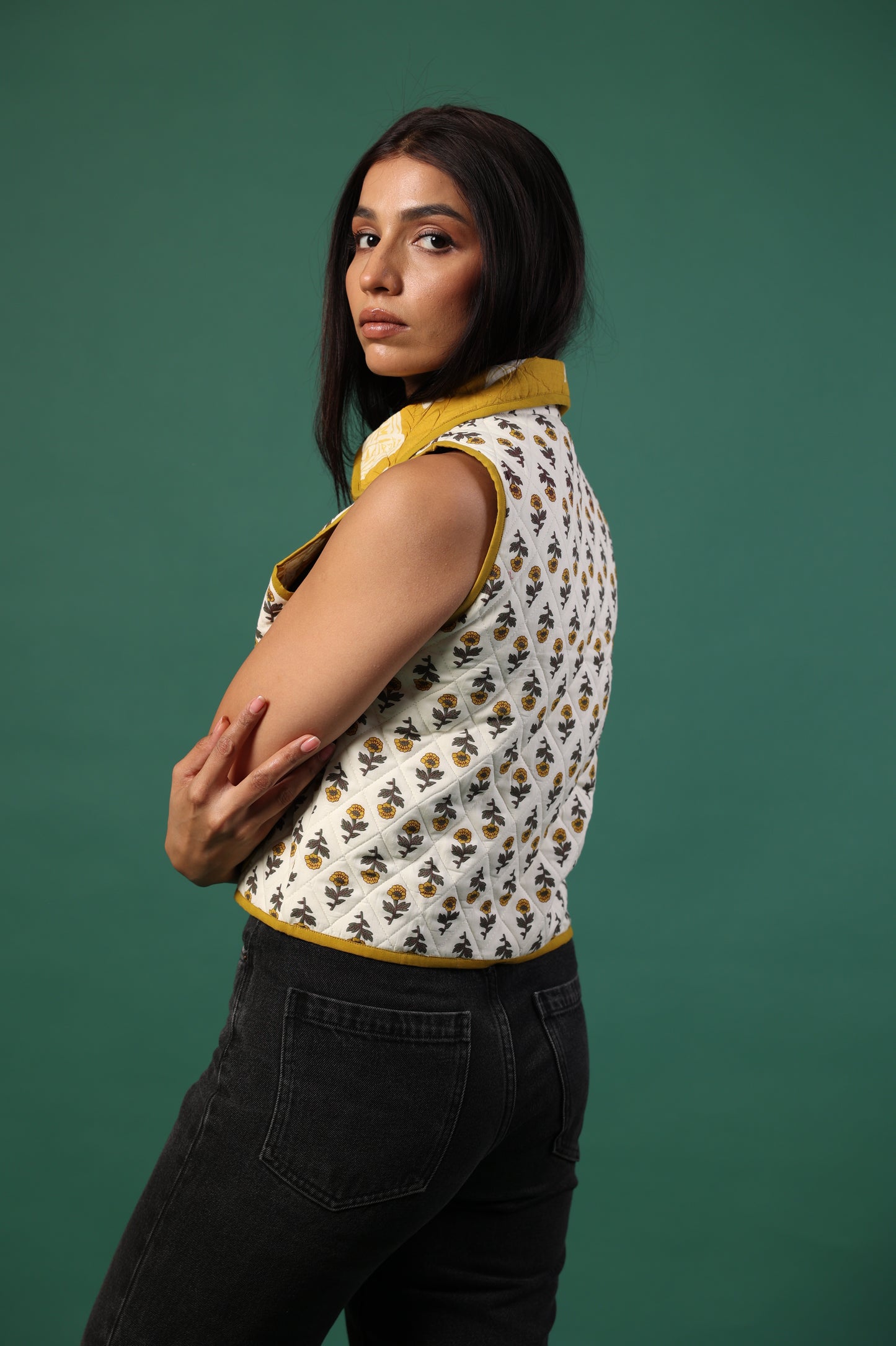 Skye Gilet Marigold