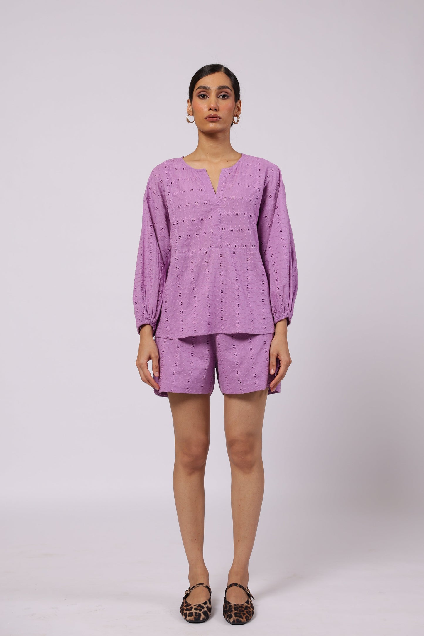 Piper Cotton Set Purple