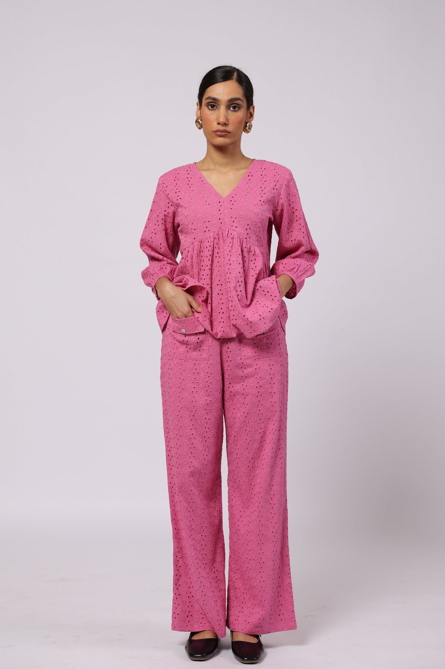 Skylar Cotton Set Pink