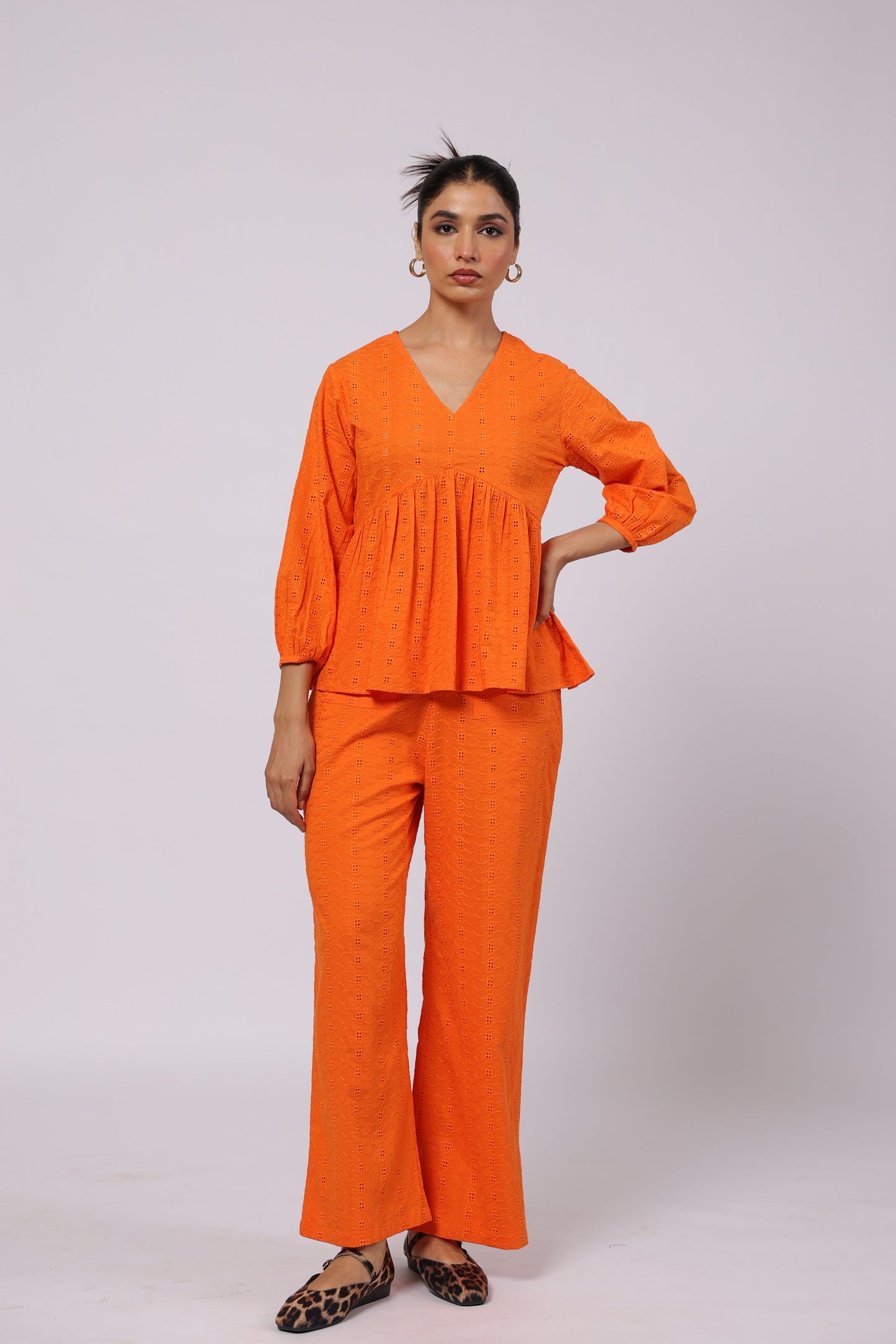 Skylar Cotton Set Orange