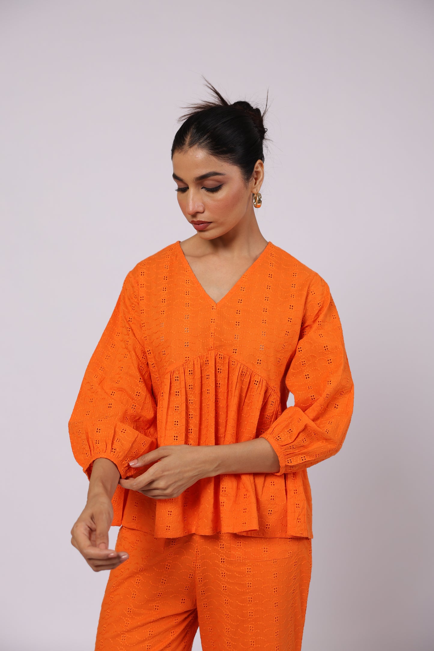 Skylar Cotton Set Orange