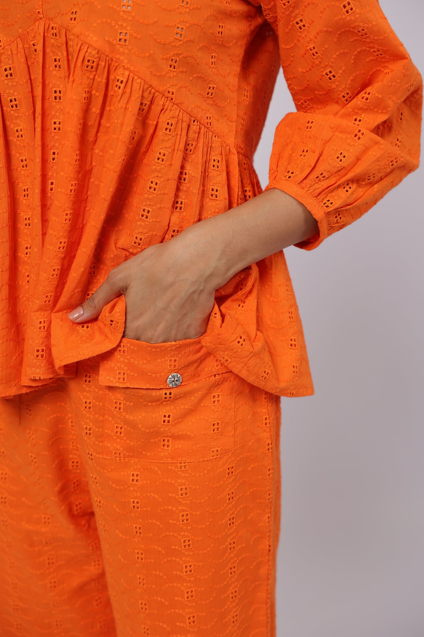 Skylar Cotton Set Orange