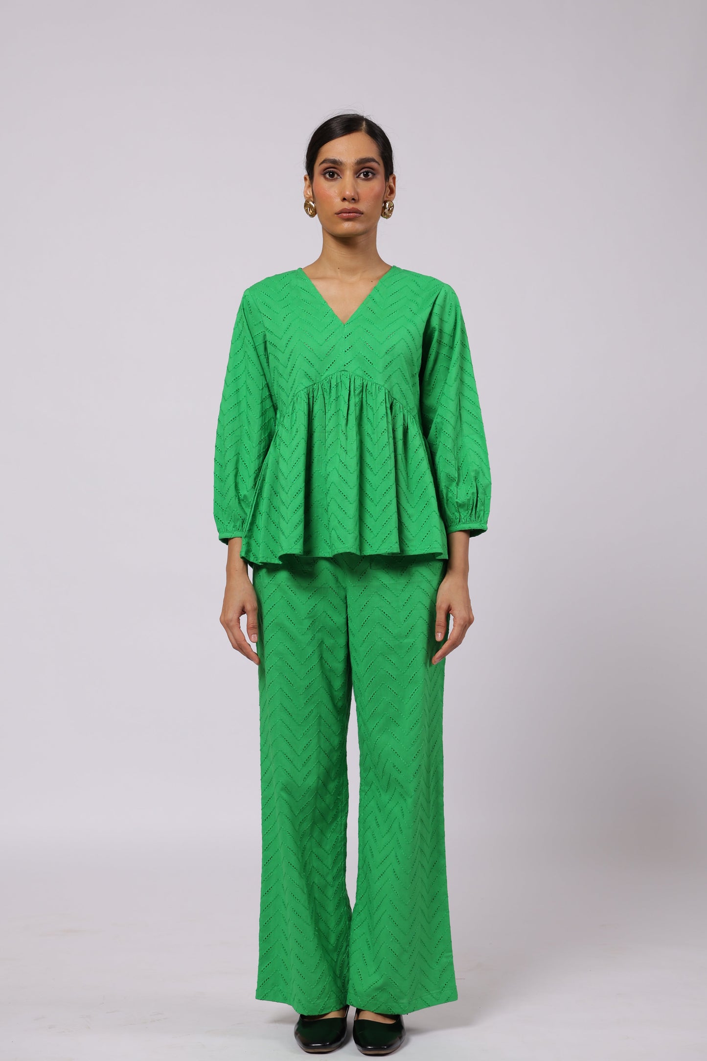 Skylar Cotton Set Green