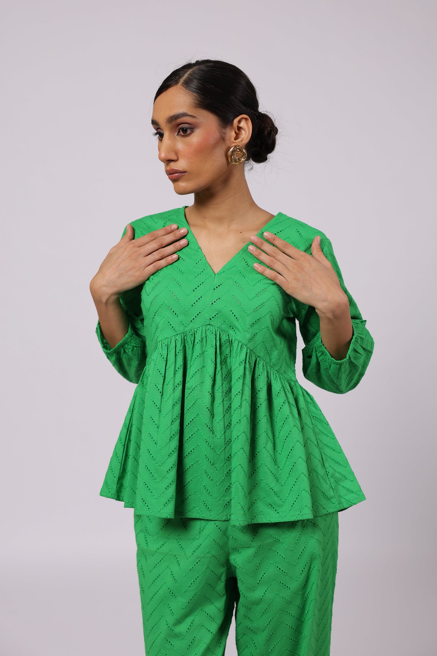 Skylar Cotton Set Green