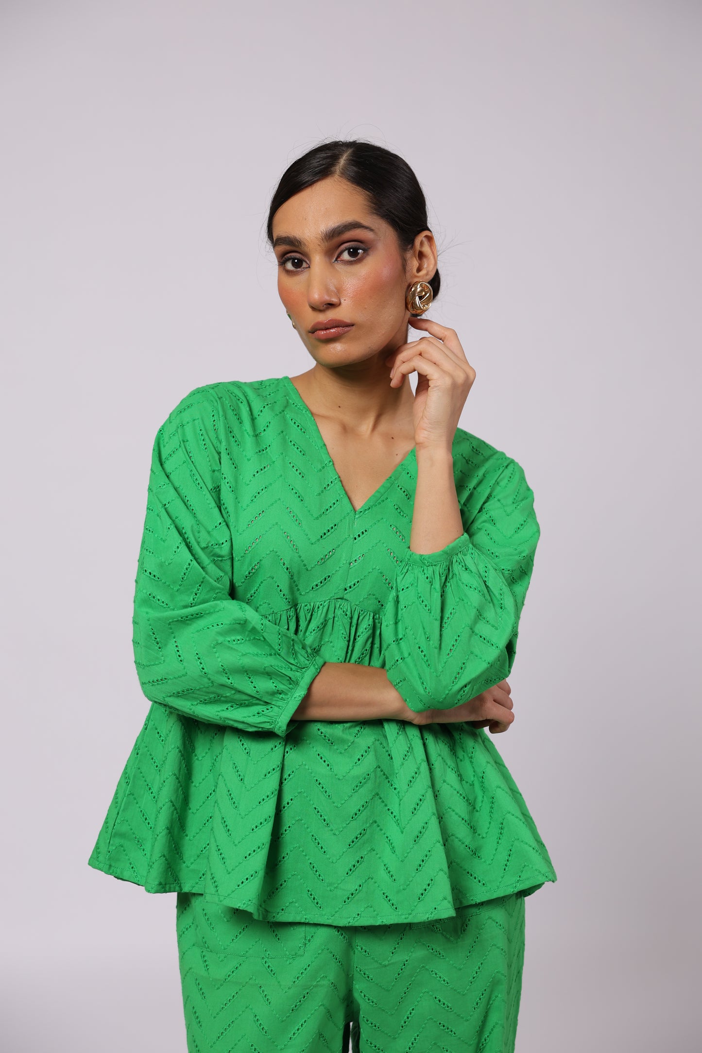 Skylar Cotton Set Green