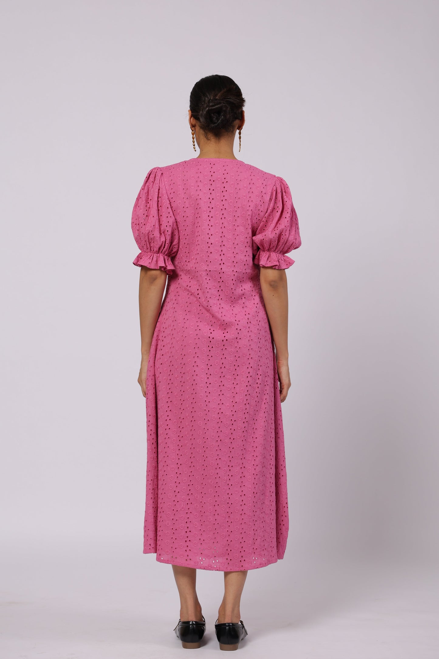 Ember Cotton Dress Pink