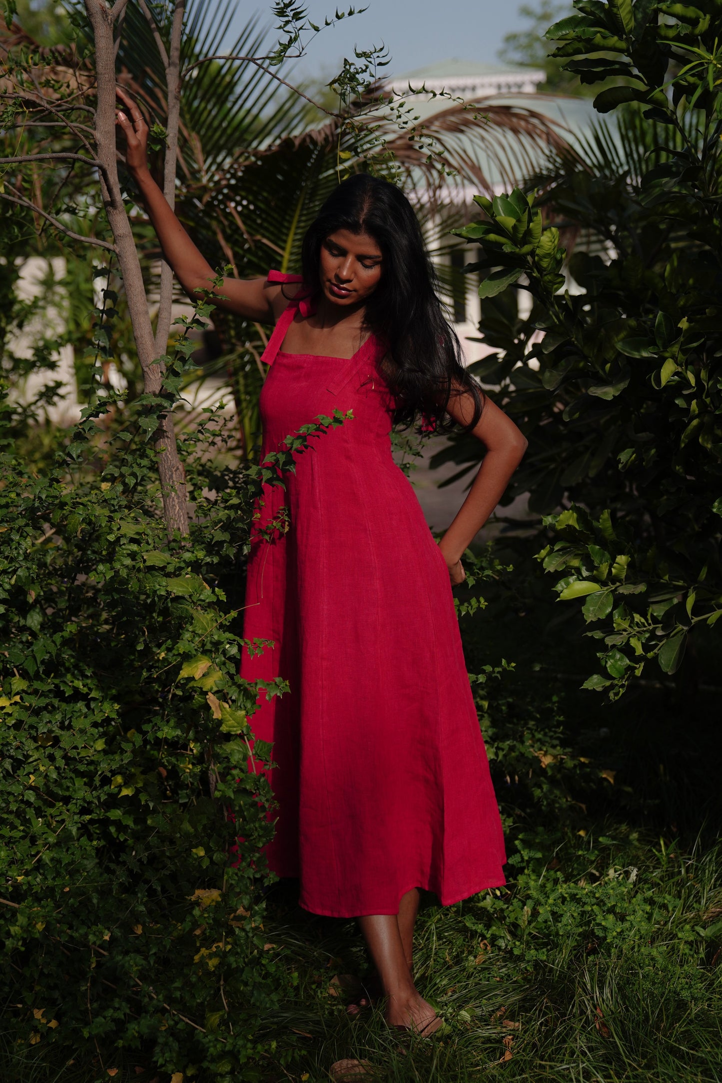 Daphne Linen Dress