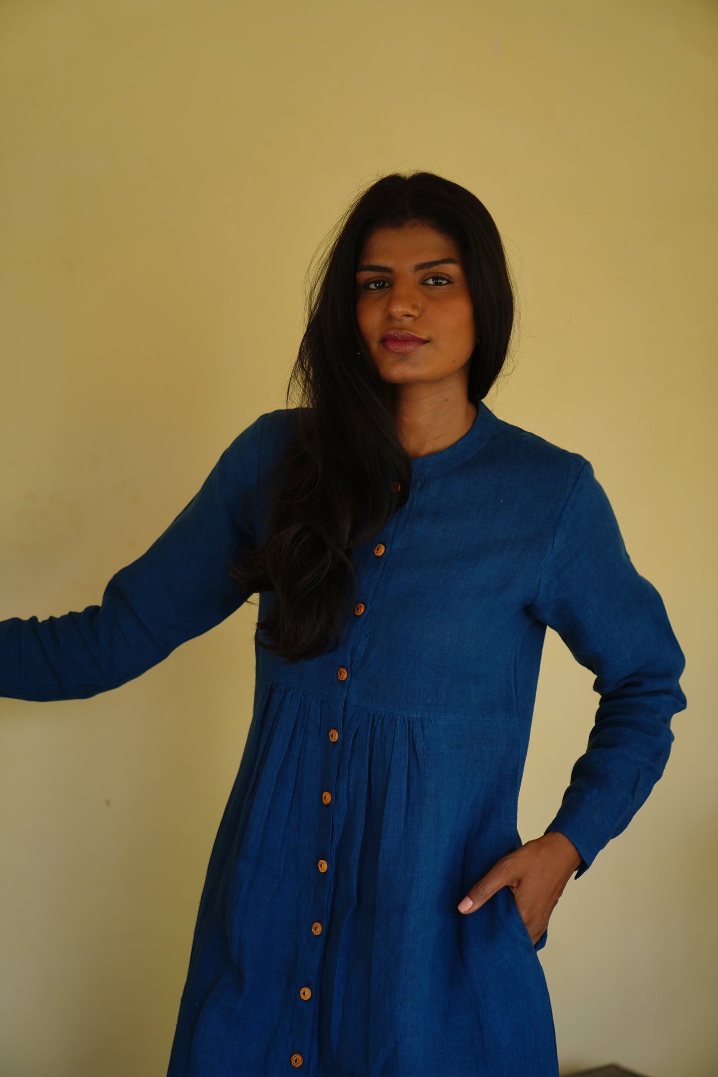 Freya Linen Dress