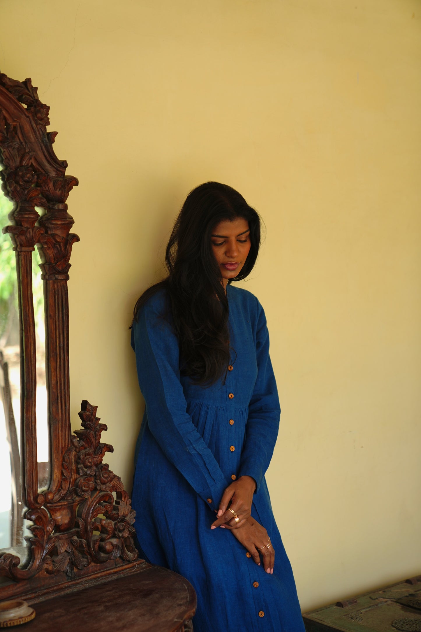 Freya Linen Dress