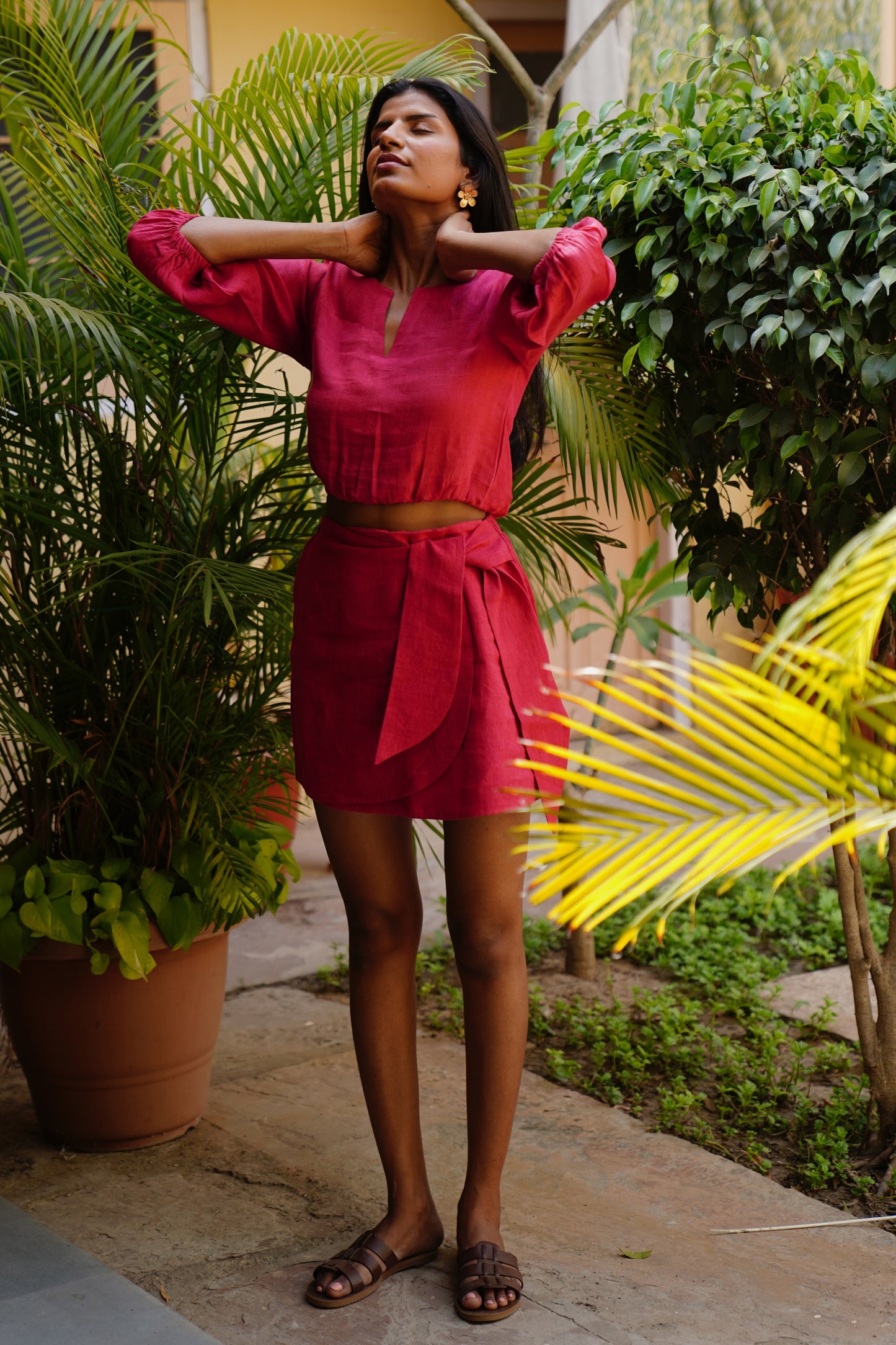Suri Linen Skirt