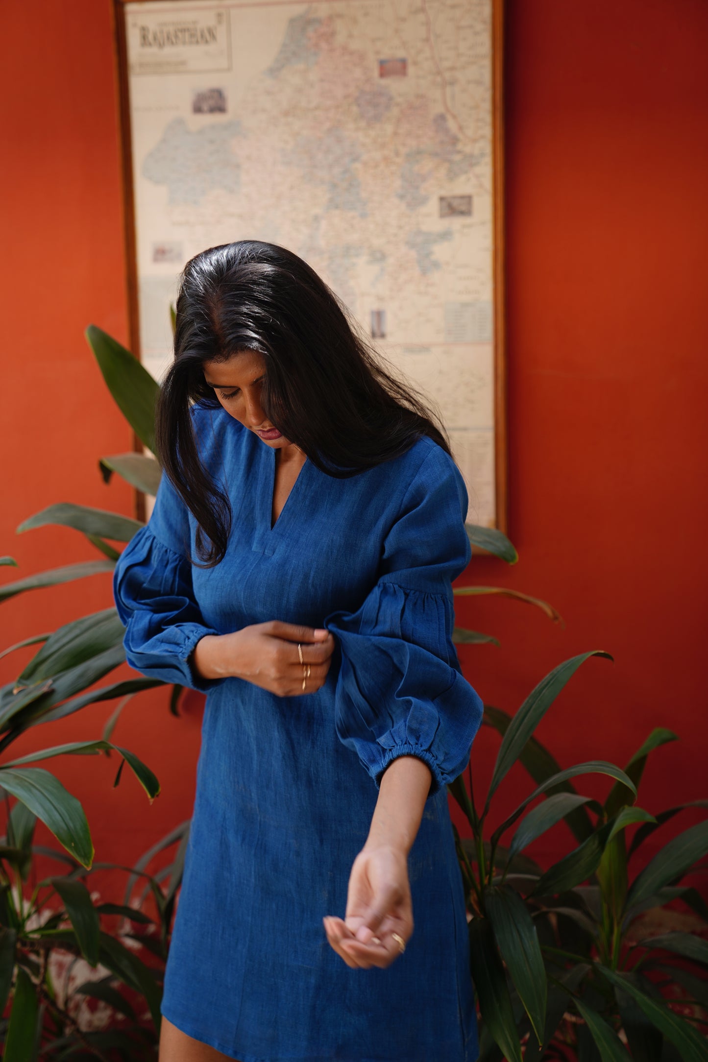 Luna Linen Dress