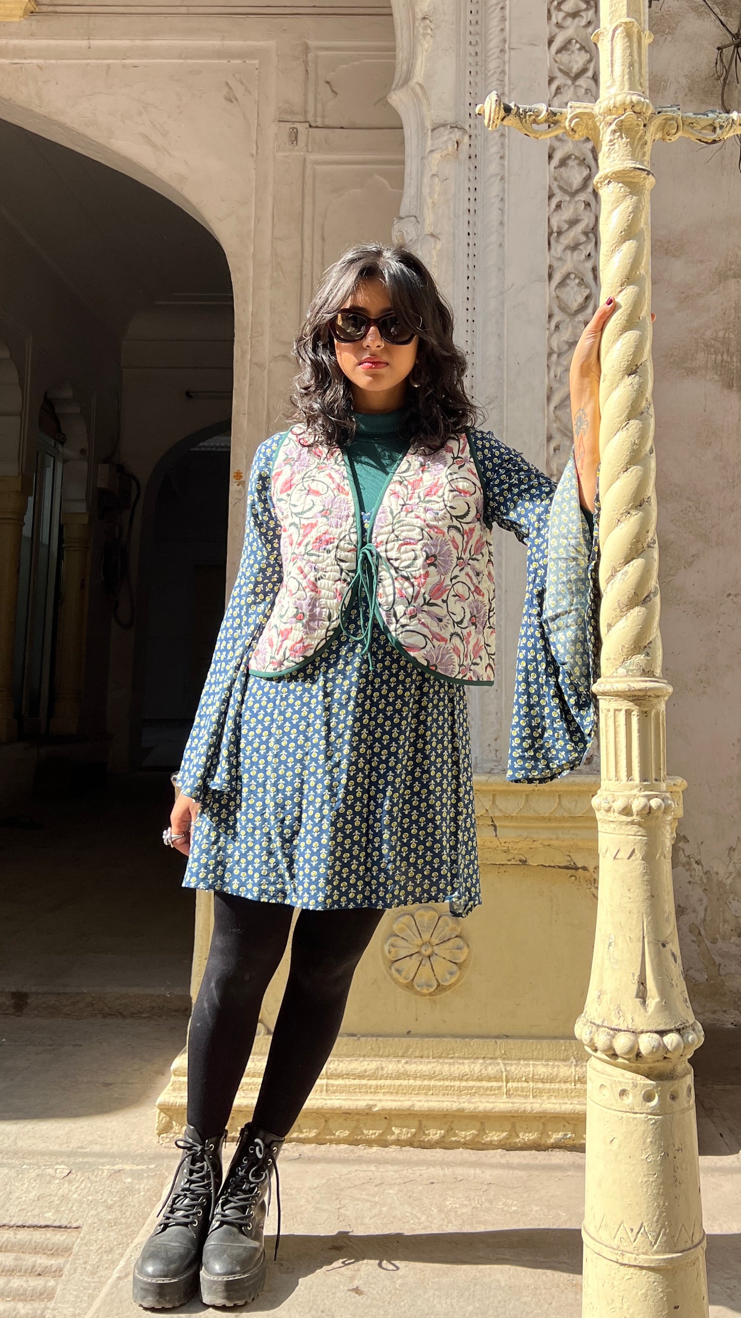 Gayle Cotton Quilted Vest