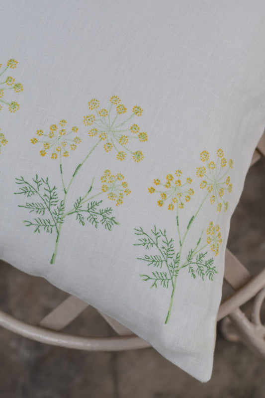 Variyali Linen Cushion Cover