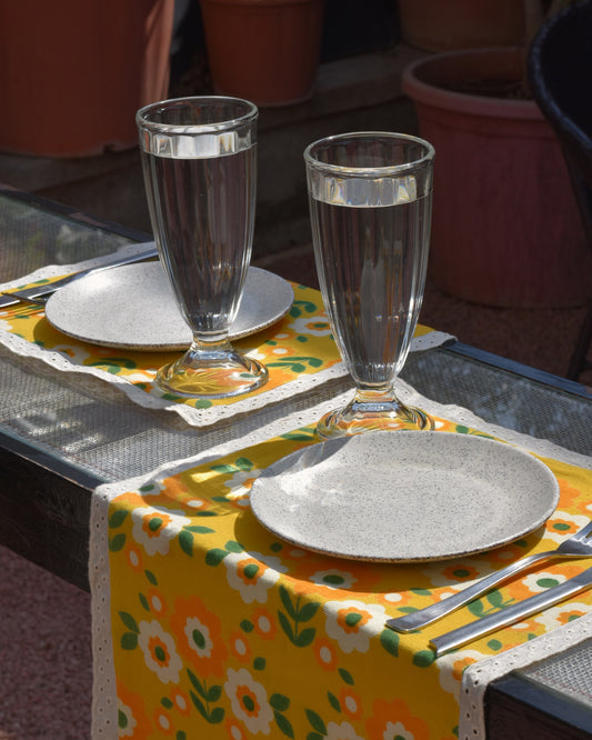 Daisy Cotton Placemat Set