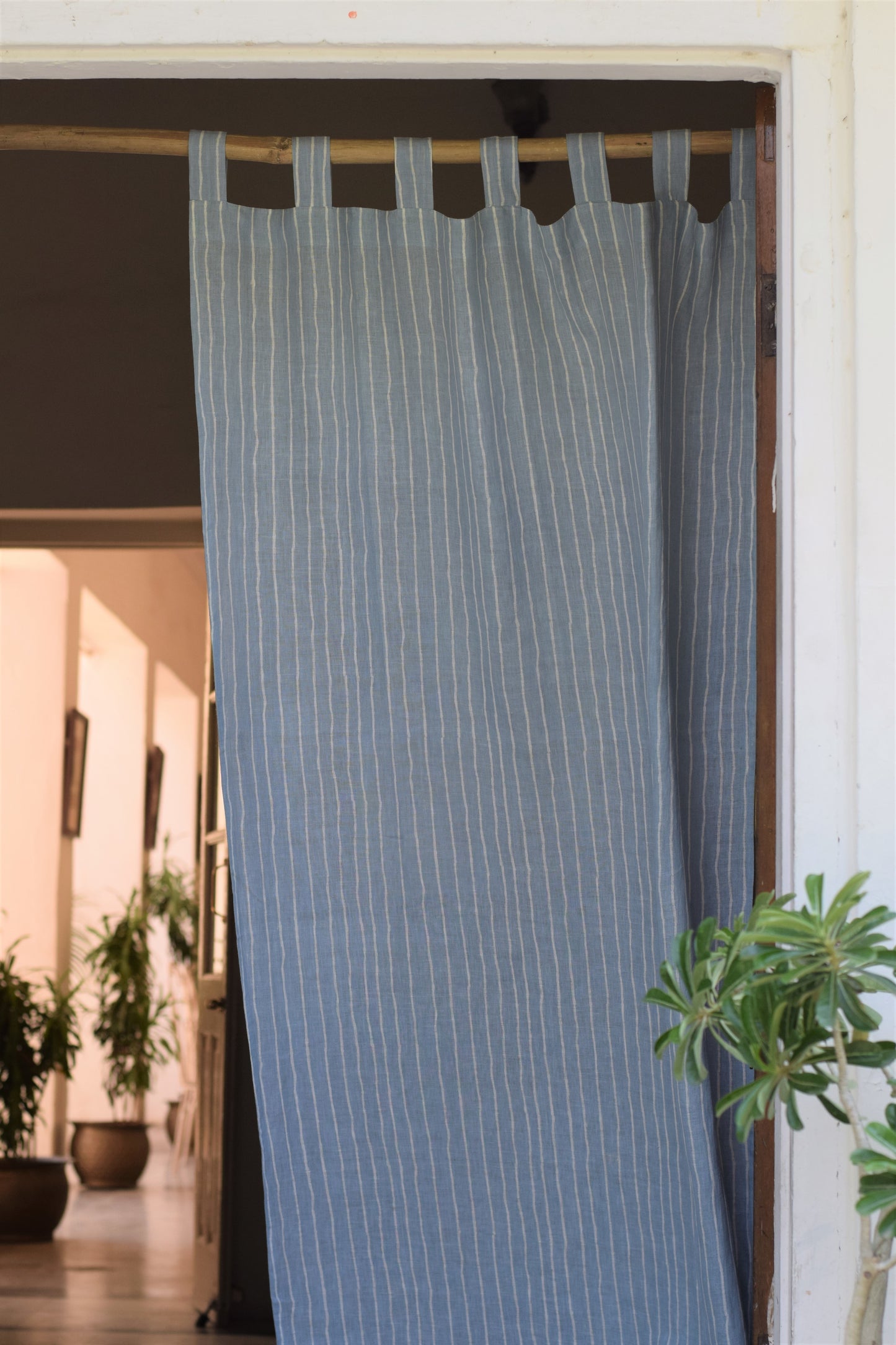Asmaani Rekh Linen Curtain