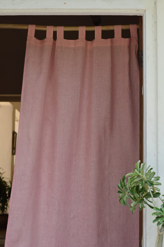 Gulabi Linen Curtain