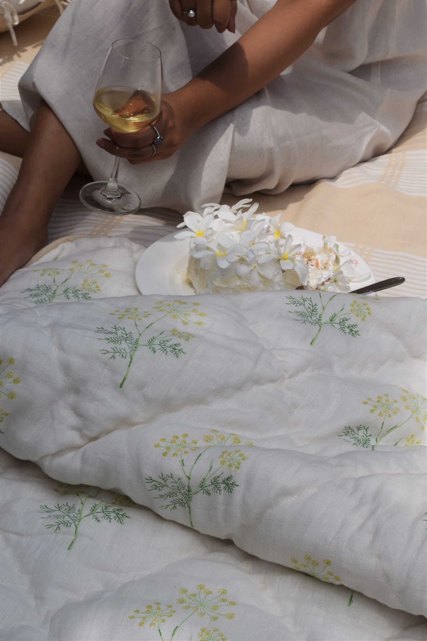 Variyali Linen Blanket