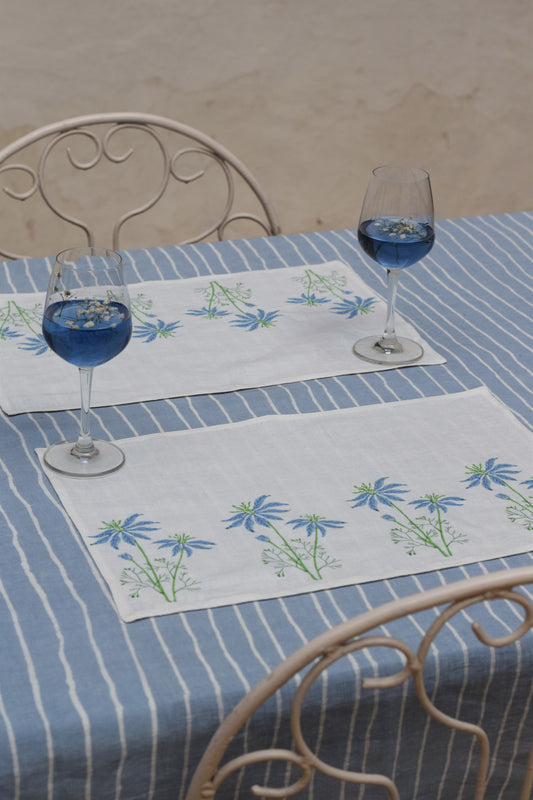 Kallonji Linen Placemat Set
